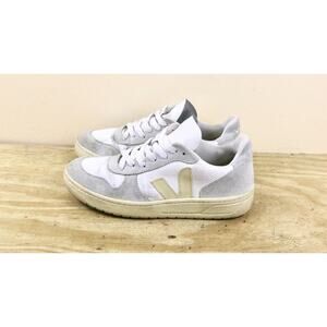 Veja Sneakers Womens 6 RIO BRANCO ALVEOMESH WHITE PIERRE NATURAL Athletic